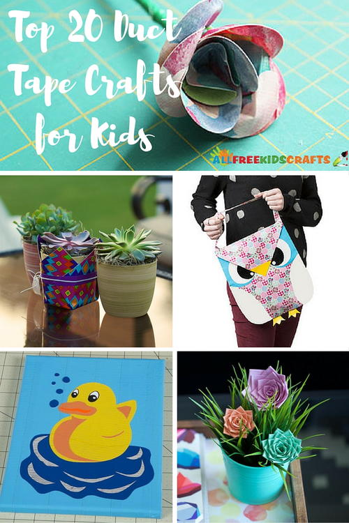 Top 20 Duct Tape Crafts for Kids