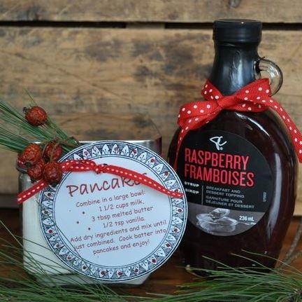 Pancake Gift in a Jar with Free Printable Label