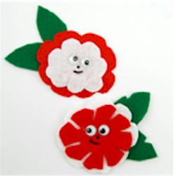 Fun Flower Pins