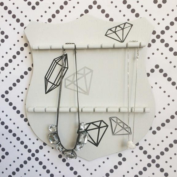 Thrifted DIY Jewelry Holder
