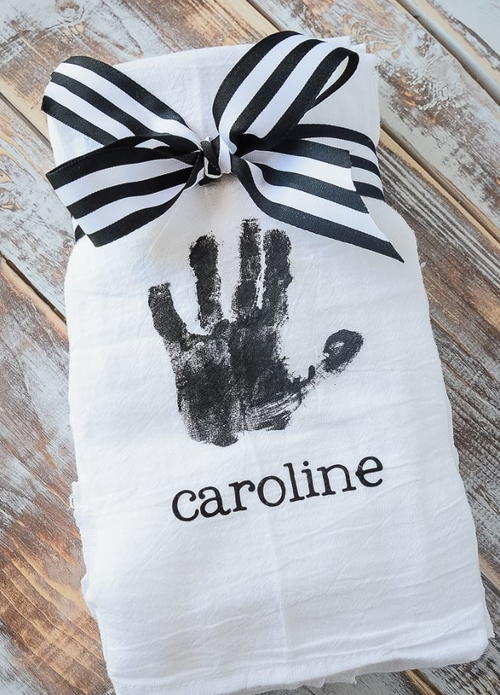 Handprint Dishtowels