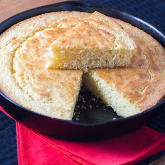 Best Cast Iron Southern Cornbread