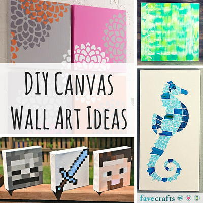 31 DIY Canvas Wall Art Ideas