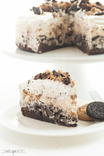 Slutty Brownie Ice Cream Cake