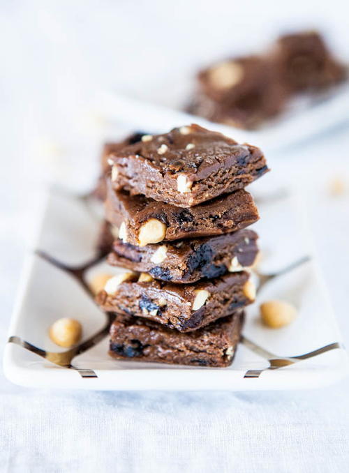 Peanut Butter and Jelly Chocolate Protein Fudge