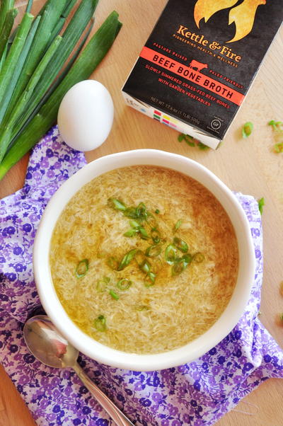 5-Minute Egg Drop Soup