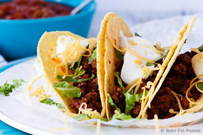 Ground Beef Tacos in 20 Minutes