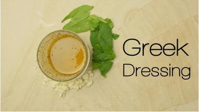 How to Make Greek Dressing