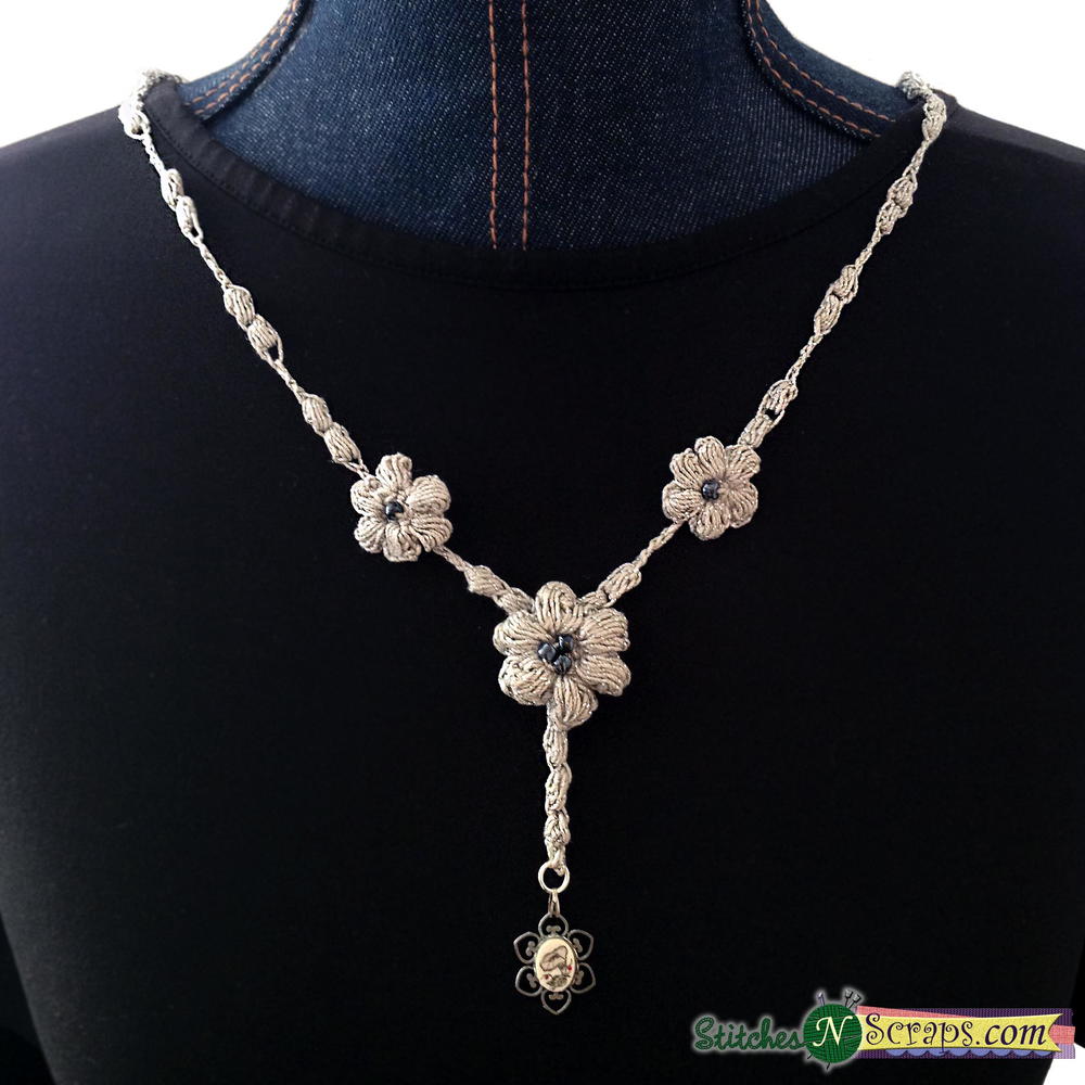 Dew Drop Double Chain Necklace main image 1