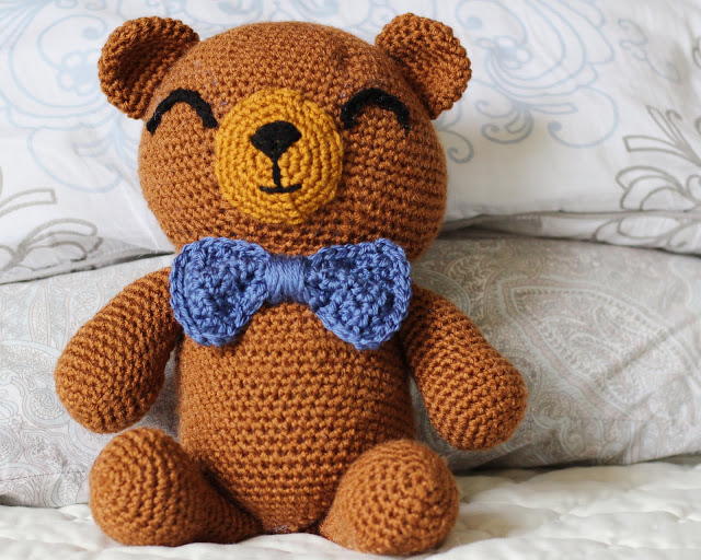The Cuddliest Crochet Bear