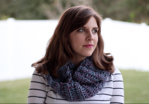Easy 2 Hour Infinity Scarf | AllFreeCrochet.com