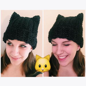 Kitty Cat Beanie Hat