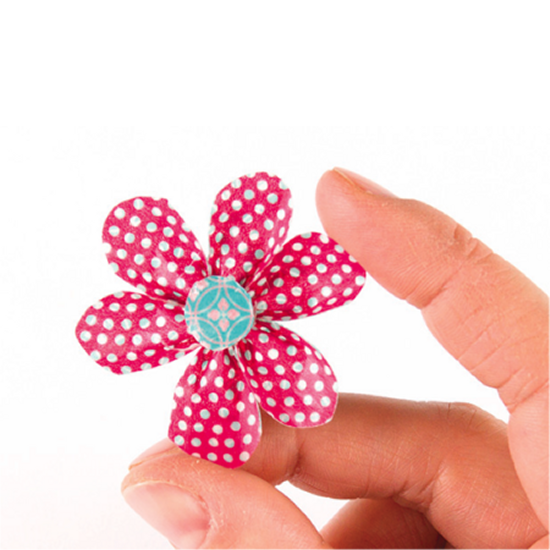 Bent Petal Washi Tape Flower