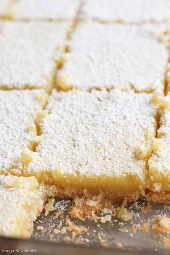 Dairy Free Lemon Bars | TheBestDessertRecipes.com
