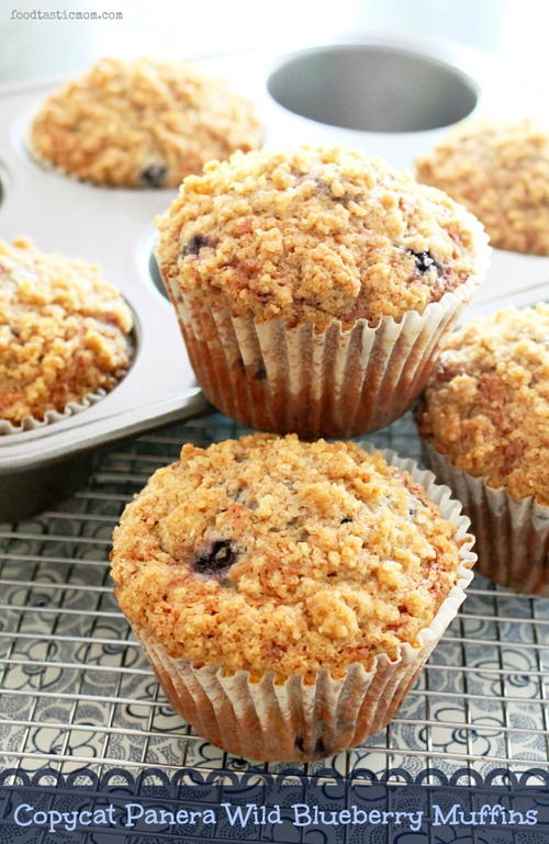 Copycat Panera Blueberry Muffin Recipe