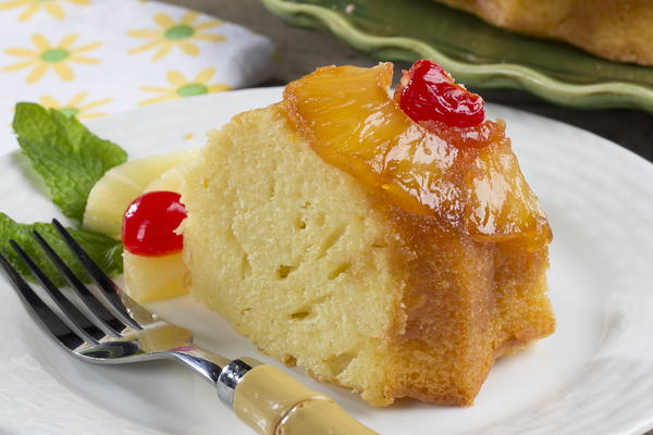 Pineapple Upside-Down Bundt Cake