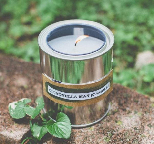 Citronella Man Candles