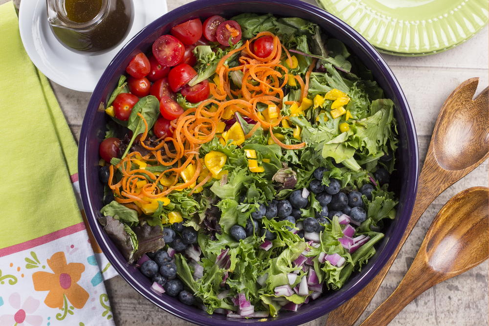 RAINBOW SALAD BOWLS