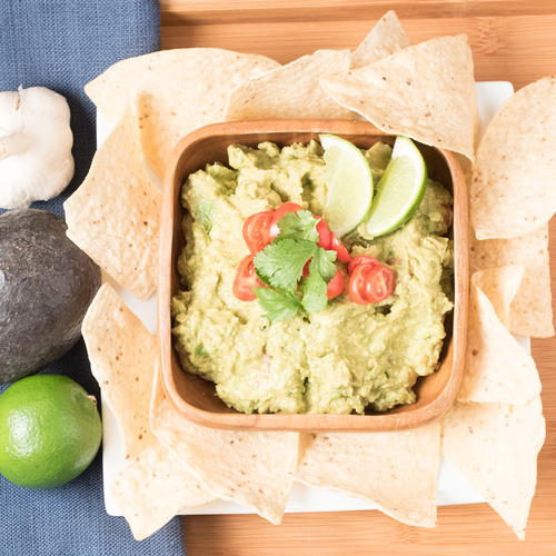 Simple Spicy Guacamole