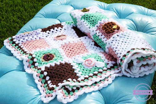 Bake Shop Blanket | AllFreeCrochet.com