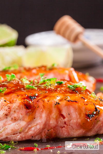 Honey Lime Glazed Salmon