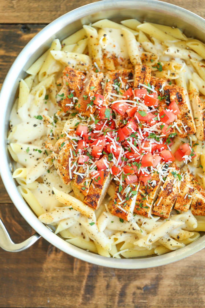 30Minute Cajun Chicken Alfredo