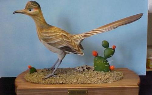 Great Roadrunner wildfowl-carving.com