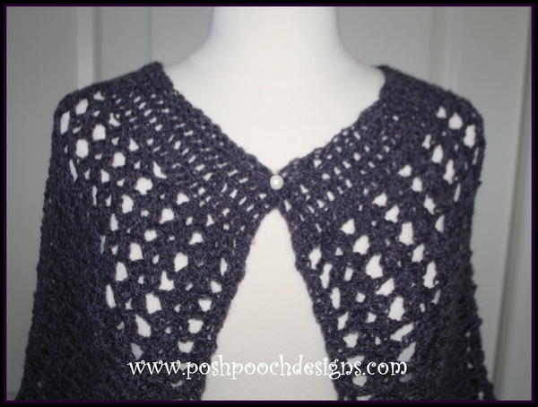 Lady Sybil's Lace Cape Shawl