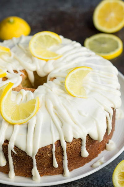 Trisha Yearwood-Inspired Lemon Pound Cake