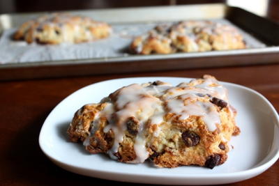 Bacon-Lover's Chocolate Chip Scones