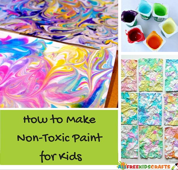 How to Make Non-Toxic Paint for Kids