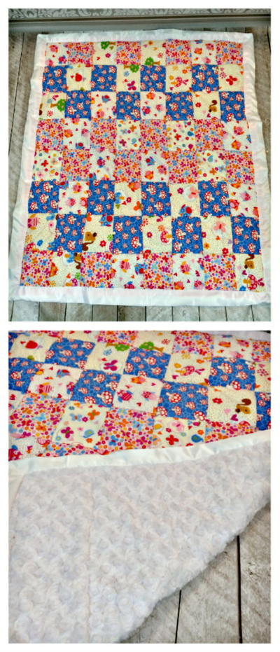 Silk Snuggles Baby Quilt