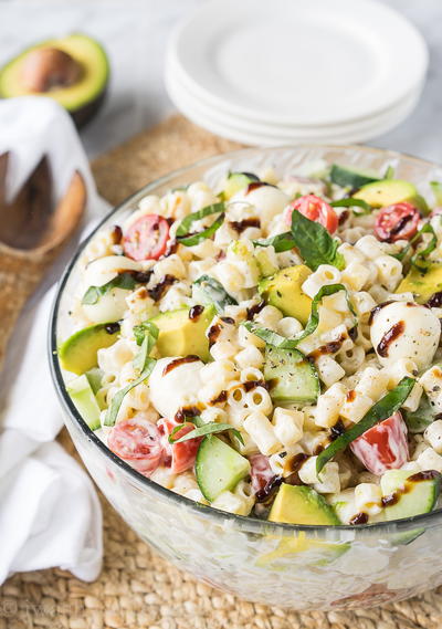 Southern Summer Pasta Salad Recipe | FaveSouthernRecipes.com