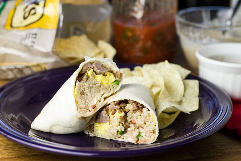 Secret Ingredient Southern Breakfast Burrito Recipe