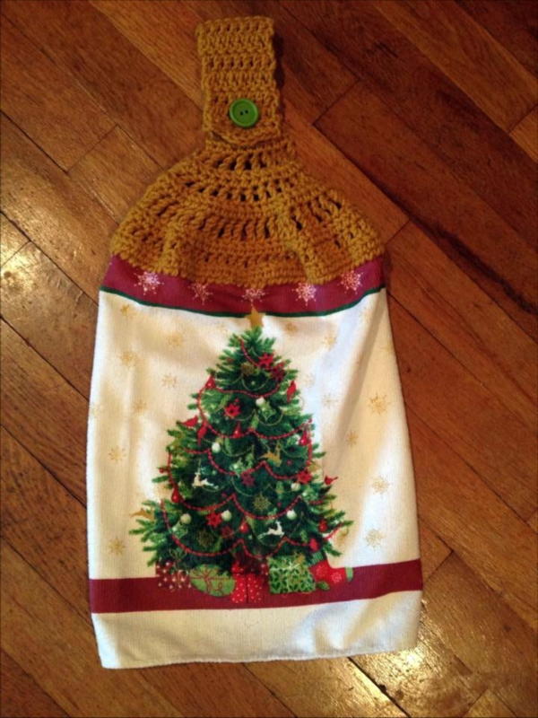 Hanging Towel Topper Crochet Pattern