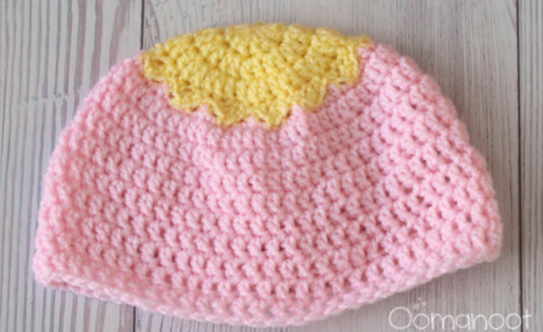 Ripple Crochet Baby Hat Gift Idea