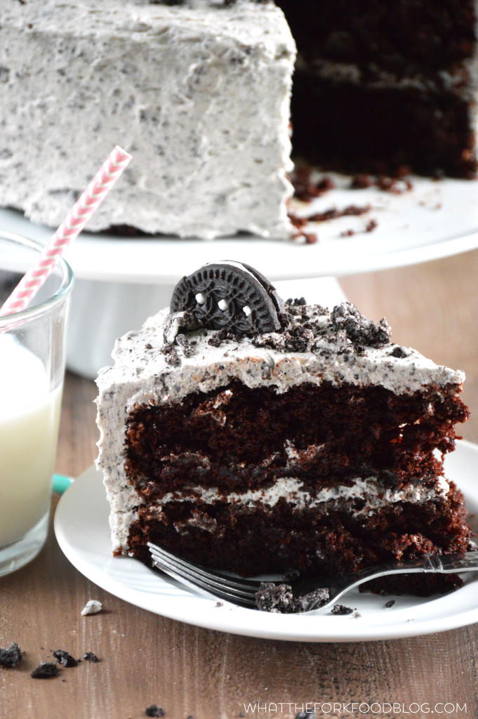 Chocolate Cookies and Cream Cake | FaveGlutenFreeRecipes.com