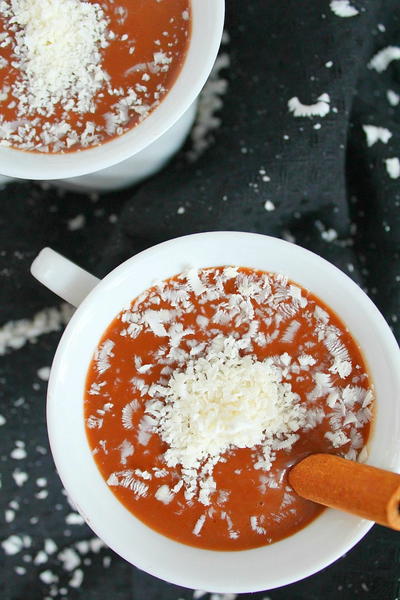 Aztec Hot Chocolate with Instant Coffee