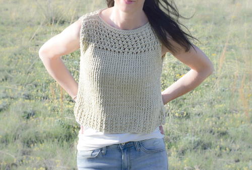 Summer Vacation Knit Top