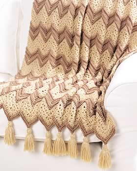 Crochet Ripple Afghan Pattern