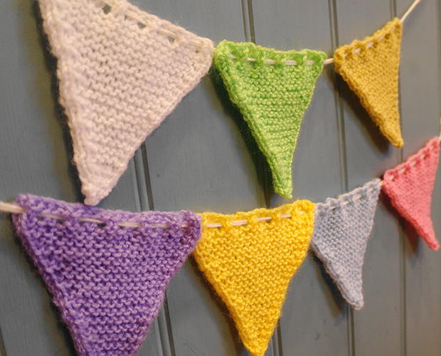 Easy Bunting Flags | AllFreeKnitting.com