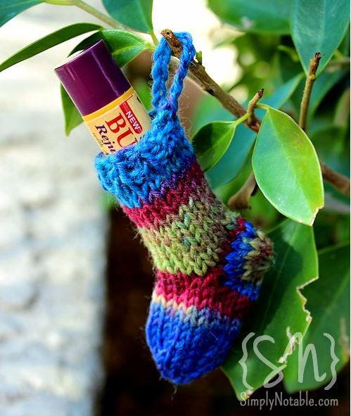 Pint-Sized Christmas Knit Stocking