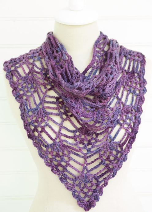 Berry Harvest Crochet Cowl