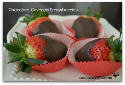 Easy Chocolate-Covered Strawberries