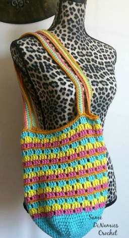 Summer Stripes Crochet Bag Pattern