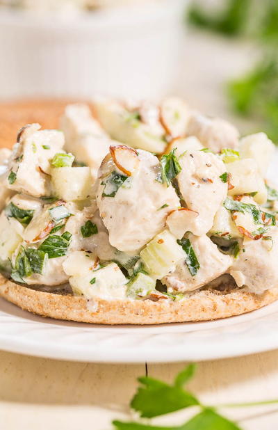 Lighter Chicken Salad