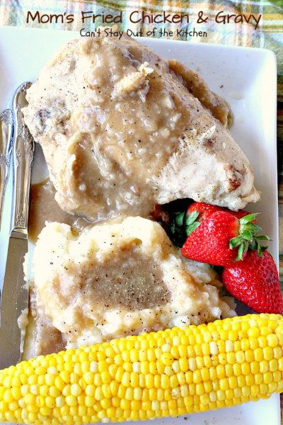 Mama's Classic Southern Fried Chicken and Gravy | FaveSouthernRecipes.com