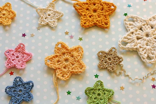 Christmas Twinkler Crochet Stars