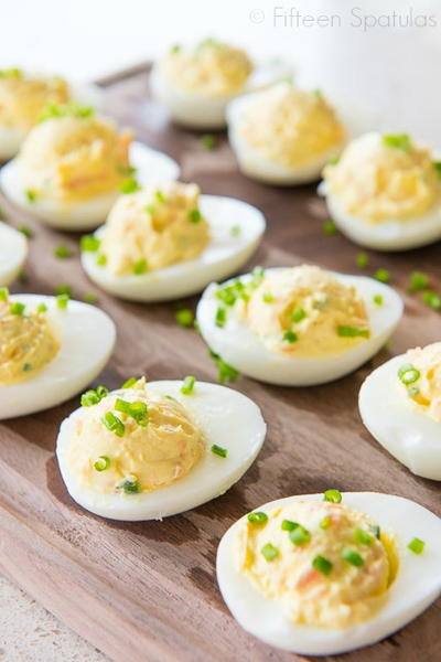 Southern Smoked Salmon Deviled Eggs