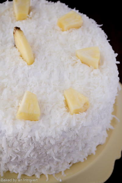 Pineapple Coconut Cake